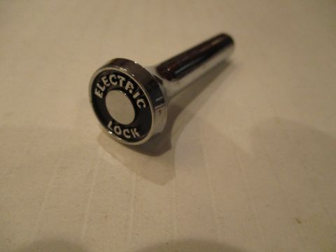 Electric door lock knob