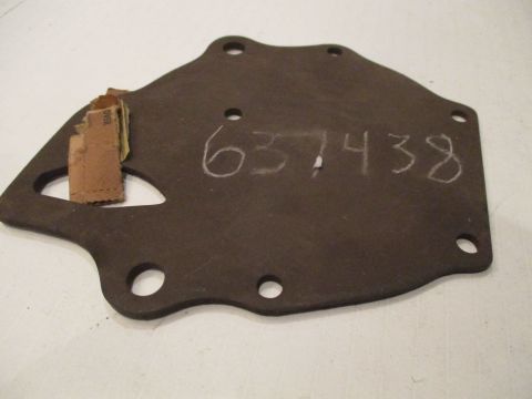Water pump plate