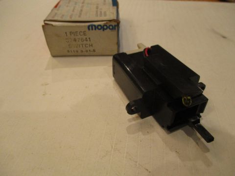 Rear defroster switch