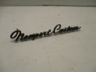 "Newport Custom" nameplate