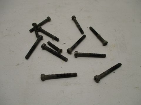 Set of screws for headlight covers