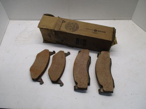 Set of disc brake pads