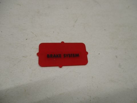 Dash warning light lens