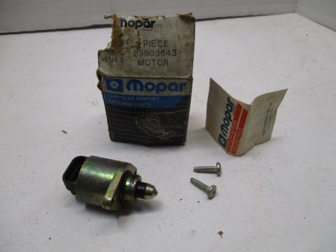 Idle air control valve