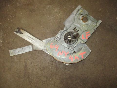 Left window regulator