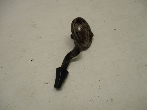 Telescoping steering wheel lever and mount