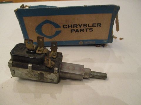 Windshield wiper switch