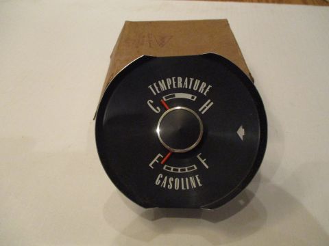 Fuel and temperature gauge