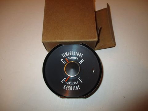 Fuel and temperature gauge