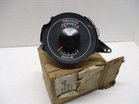 Temperature and fuel gauge