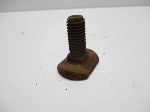 Bolt from bumper reinforcement to absorber