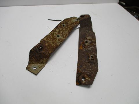 Pair of door armrest mounting brackets
