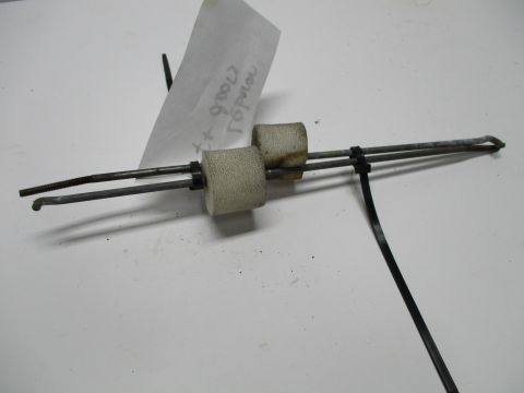 Pair of front door lock knob-to-latch rods