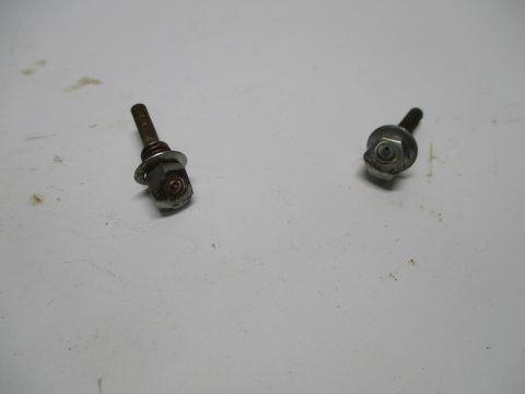 Pair of windshield washer nozzles