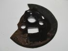 Right disc brake dust shield