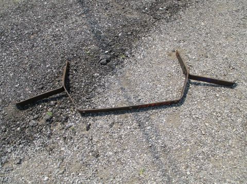 Left front bumper bracket