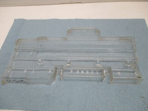 Instrument cluster lens