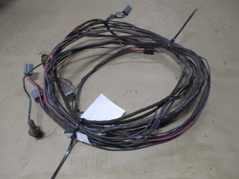 Rear body wiring harness