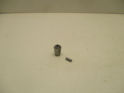 Clock reset knob and screw