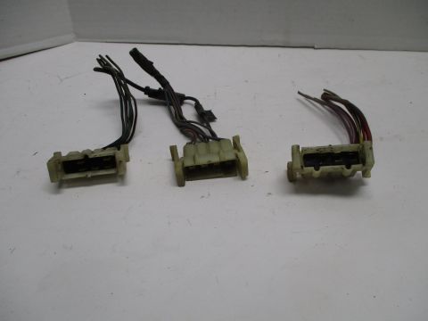 Set of bulkhead connectors