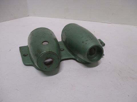 Dash housing for ignition and blower switches