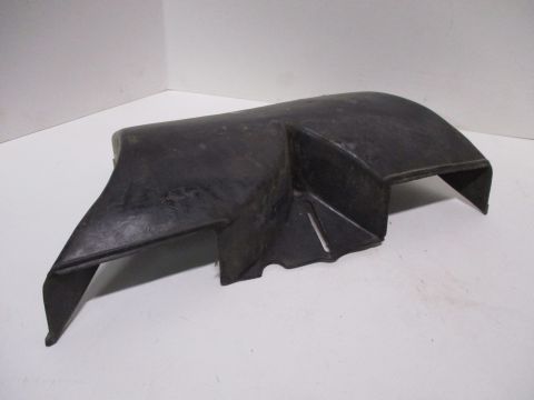 Heater floor deflector