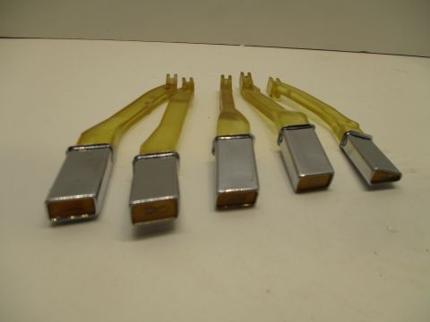 Set of 5 transmission pushbuttons