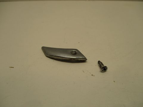 Right vinyl top A-pillar moulding