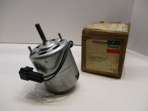 Heater blower motor