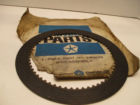 Transmission disc assembly