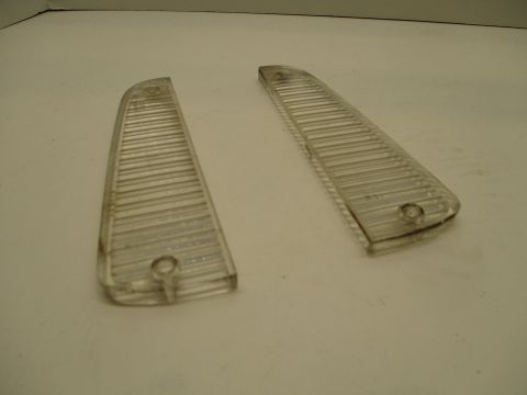 Pair of backup light lenses