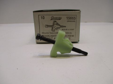 Headlight adjuster assembly