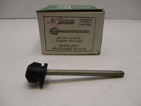 Headlight adjusting pivot