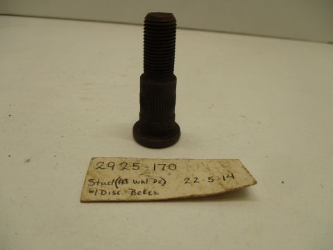 Wheel lug stud