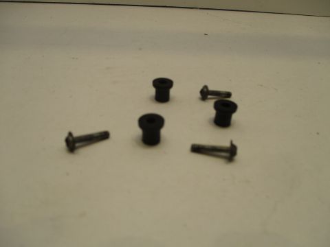 Set of 3 horn ring spacers and screws