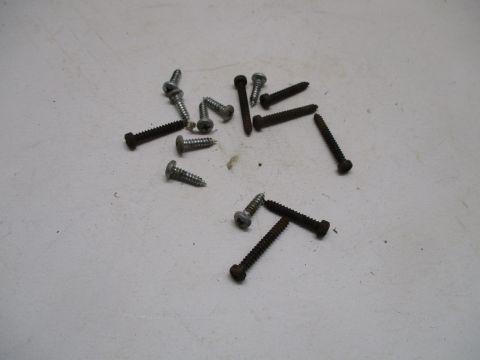 Dash bezel and switch screws