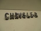 Set of "Chrysler" letters