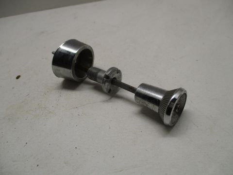 Headlight switch knob, nut, and bezel