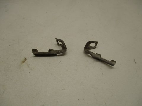 Pair of cowl moulding end retainers