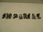Set of "Imperial" letters