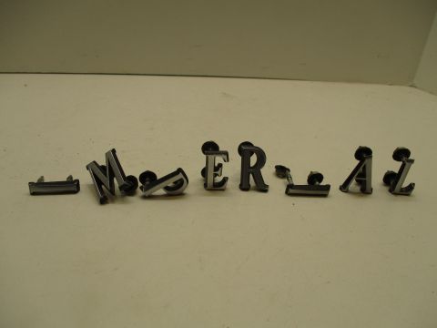 Set of "Imperial" letters