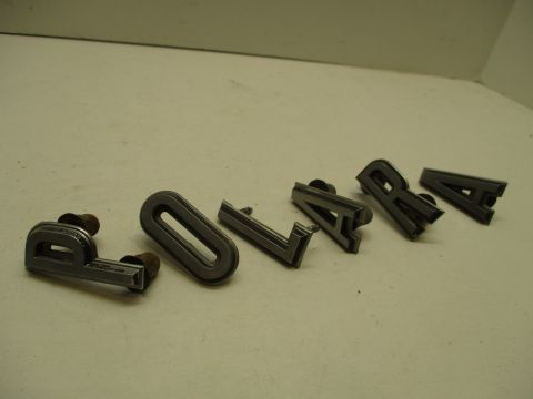 Set of "Polara" letters