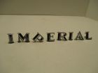 Set of "Imperial" letters