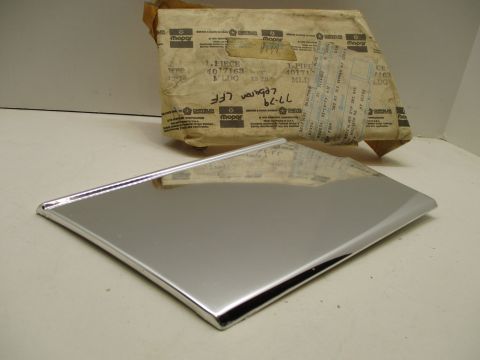 Left lower fender moulding