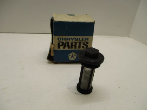 Fuel pump filter