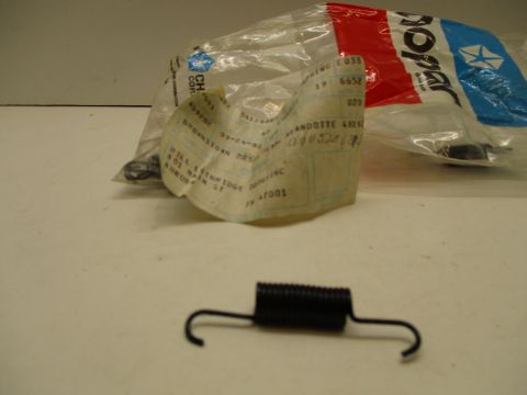 Rear brake shoe lower spring