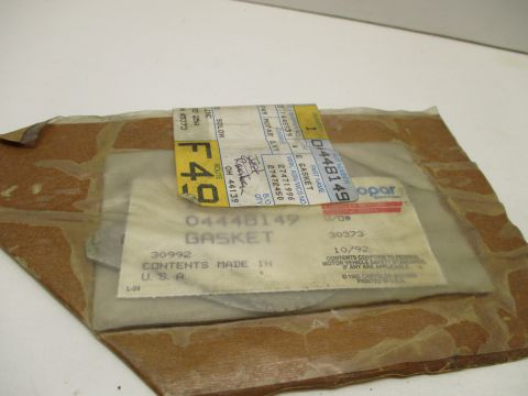 Exhaust crossover gasket