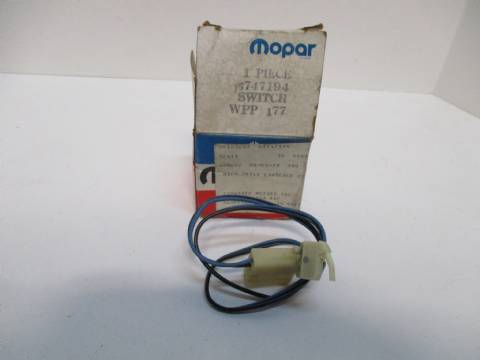 Ignition buzzer switch