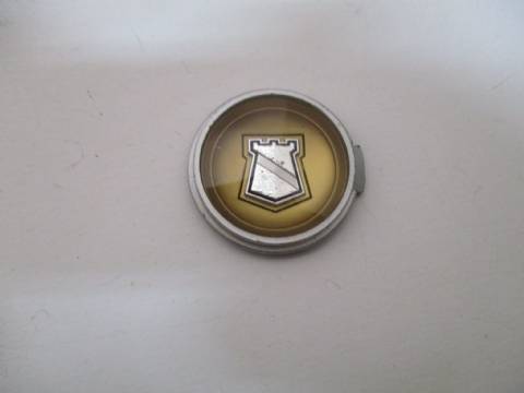 Steering wheel center medallion