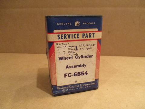 Right front wheel cylinder assembly